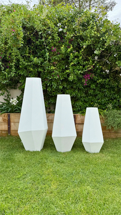 Ensemble Ellipse Nacrée Blanc
