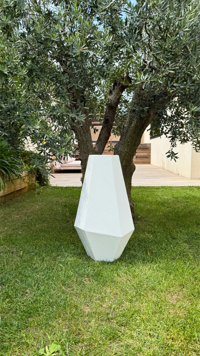 Ensemble Ellipse Nacrée Blanc