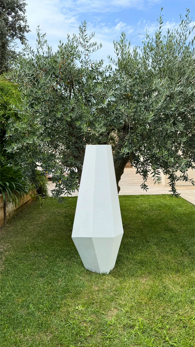 Ensemble Ellipse Nacrée Blanc