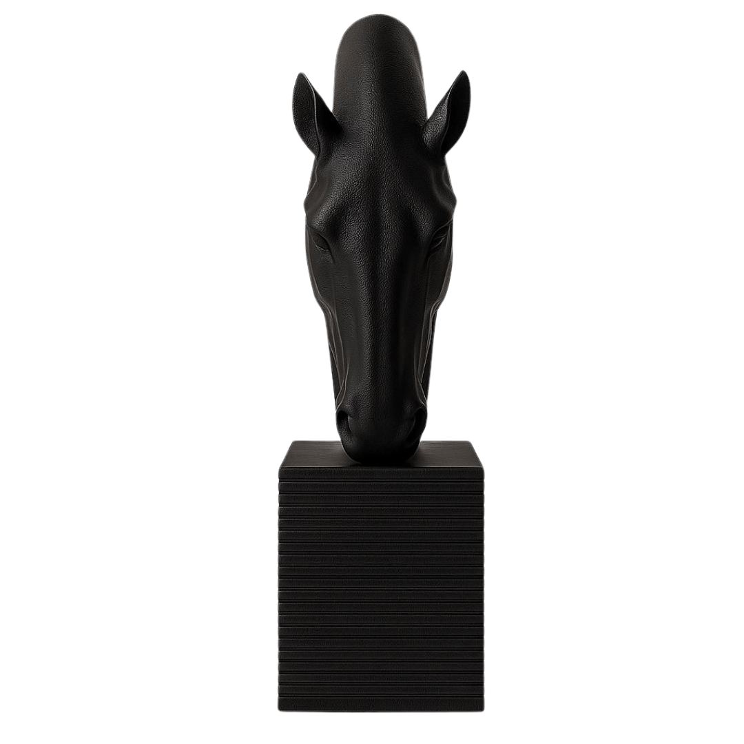 Tête de Cheval Design Minimaliste