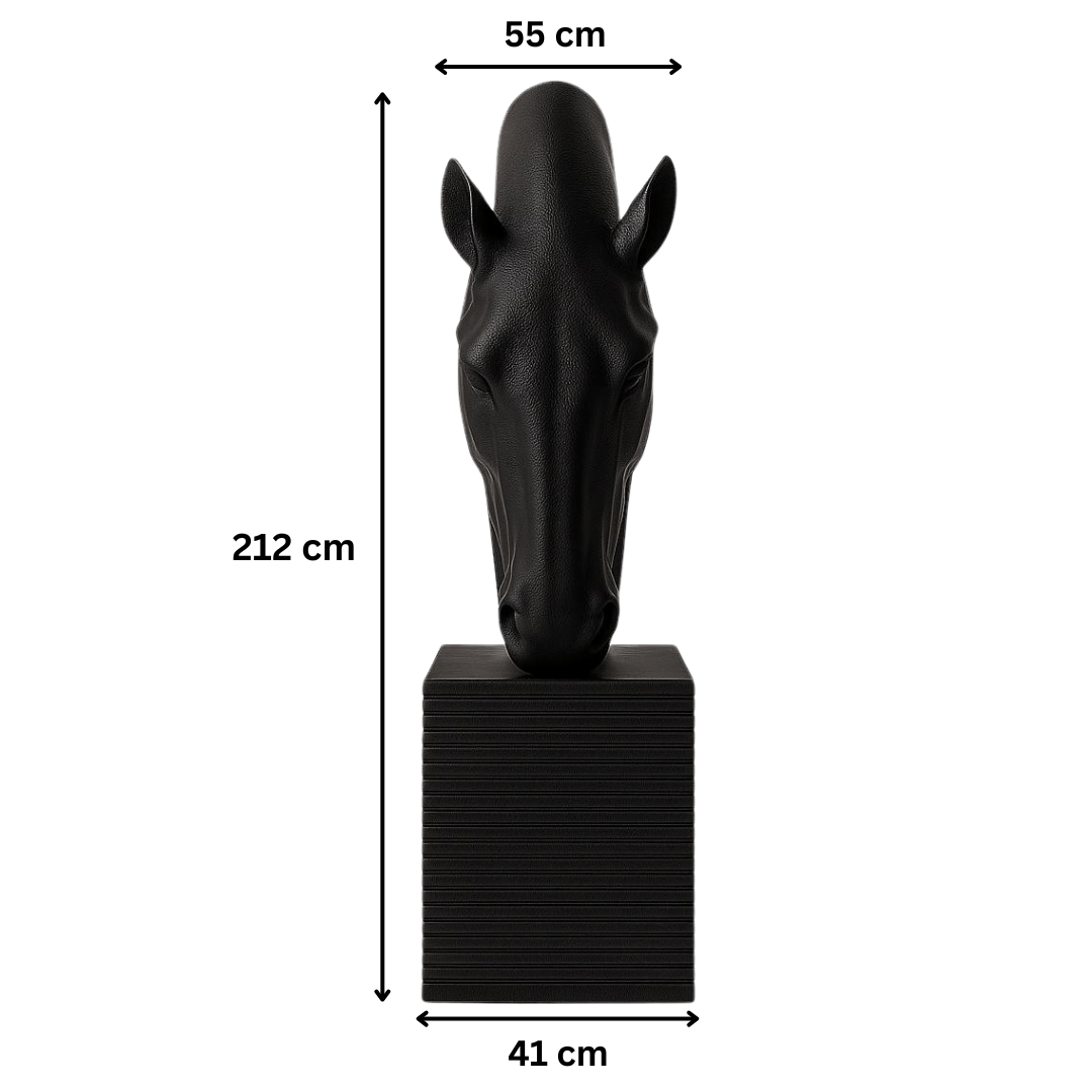 Tête de Cheval Design Minimaliste