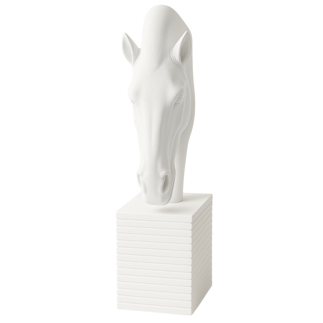 Tête de Cheval Design Minimaliste