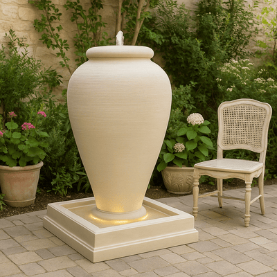 Ensemble Socle Blanc Moderne
