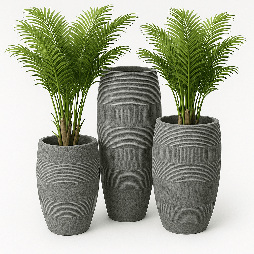 Ensemble Ombre Grise Tropicale