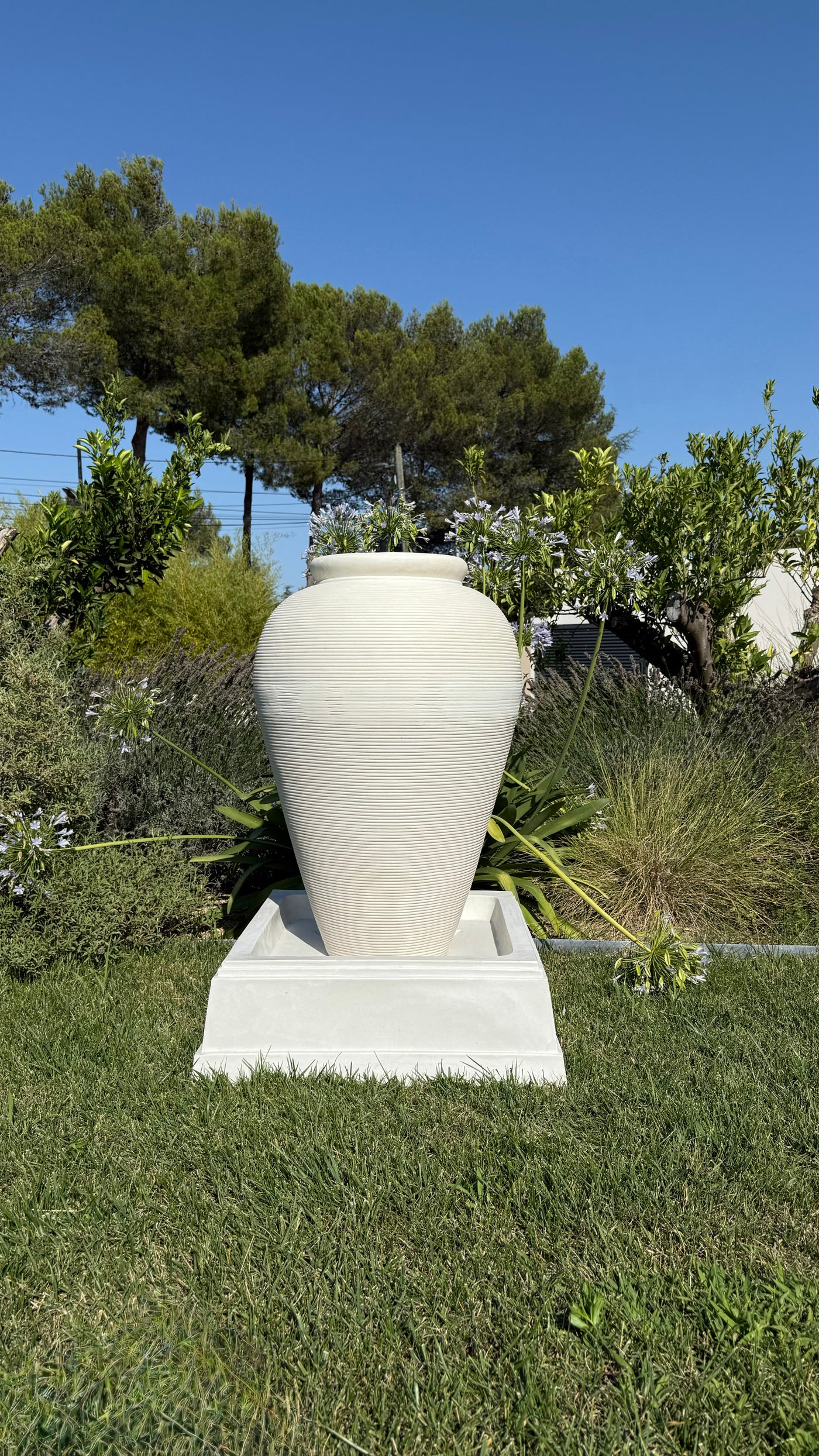 Ensemble Socle Blanc Moderne