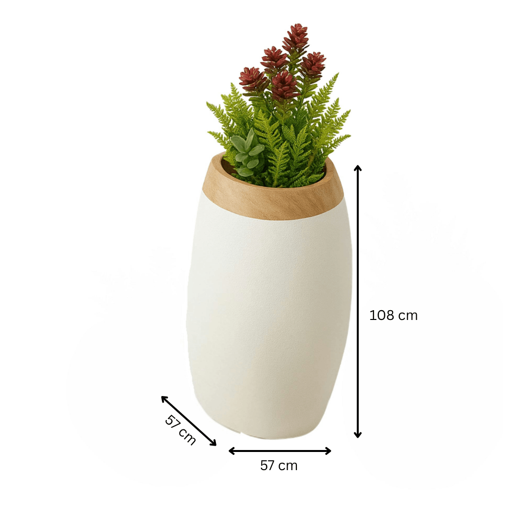 Ensemble Terracotta Végétale