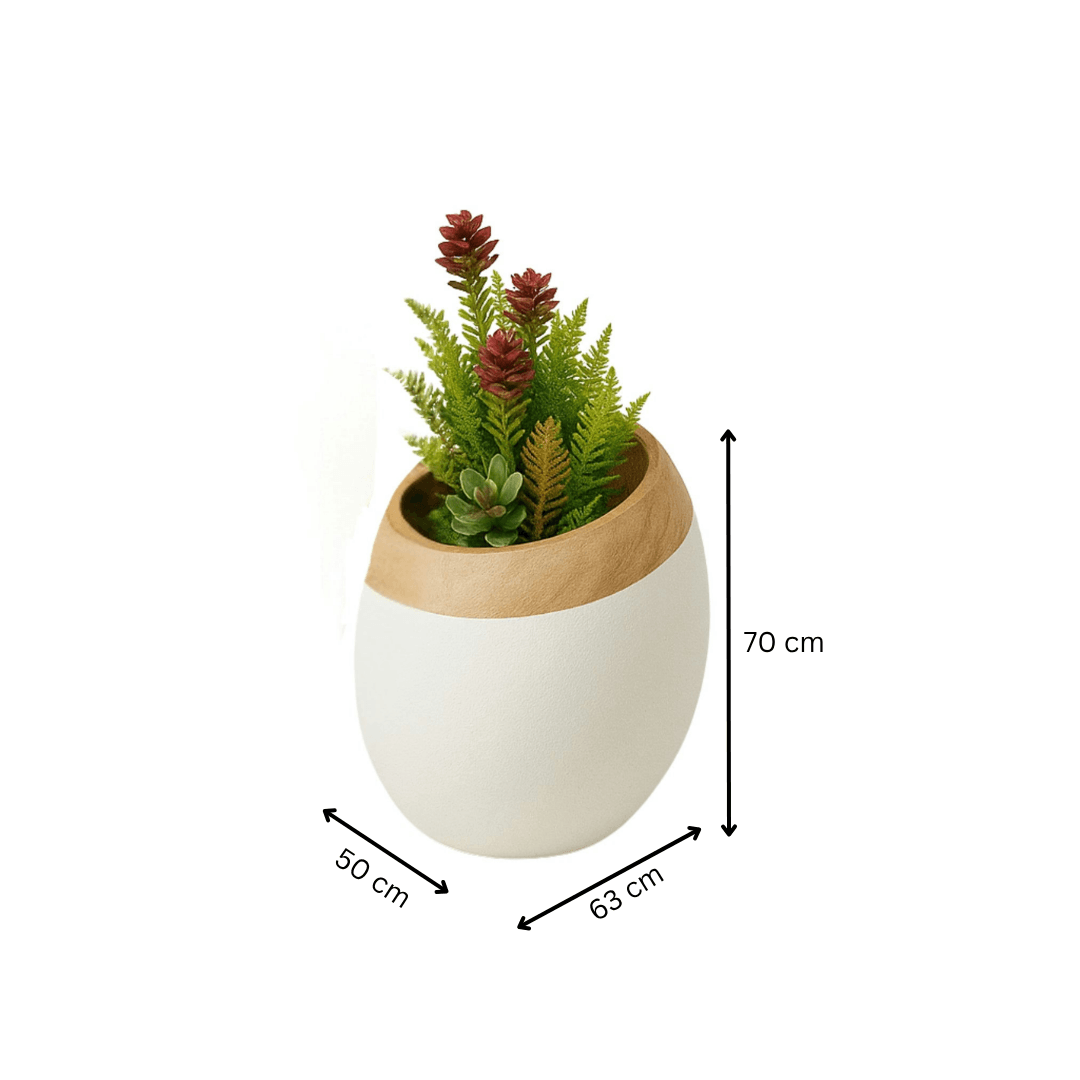 Ensemble Terracotta Végétale