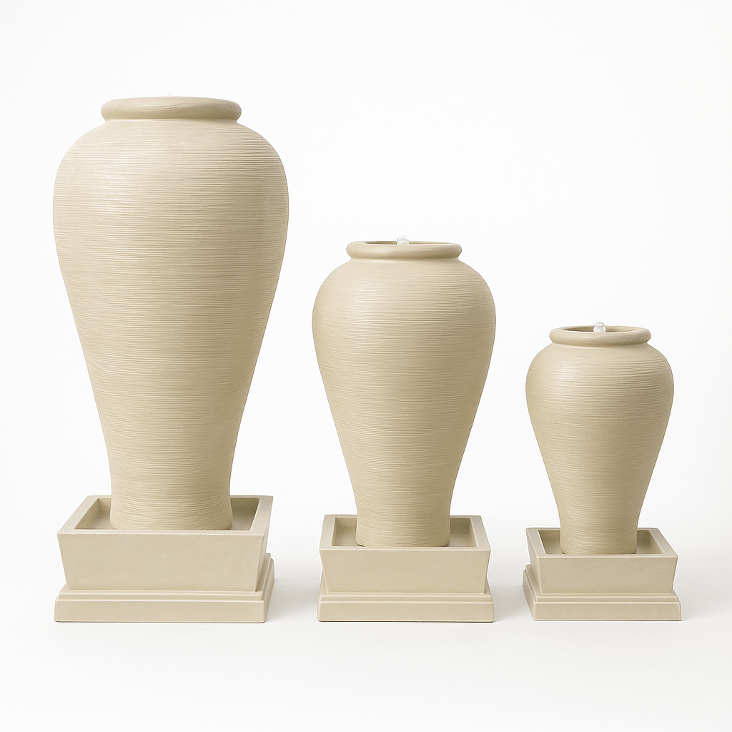 Ensemble Socle Blanc Moderne